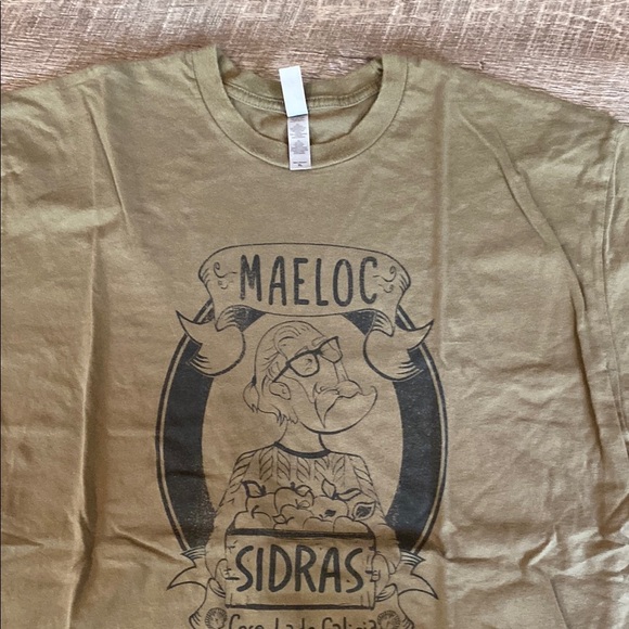 Olive Green Graphic Tee - Short Sleeve - Picture 1 of 4